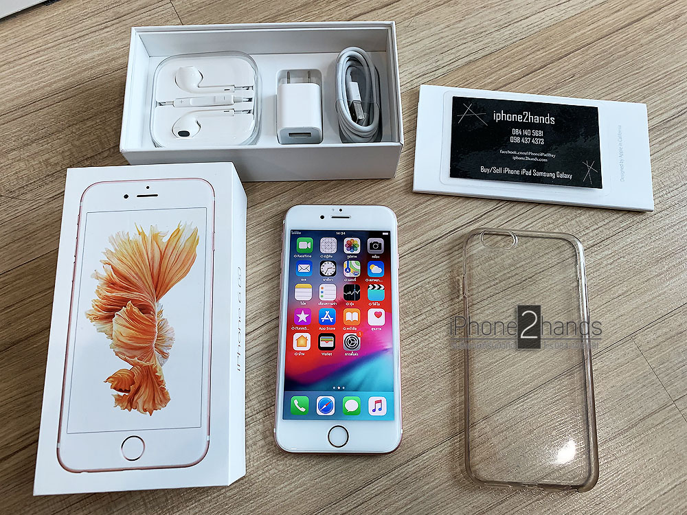 ขาย iPhone 6S สีชมพู 64gb ศูนย์ไทย มือสองราคาถูก | รับซือ ...